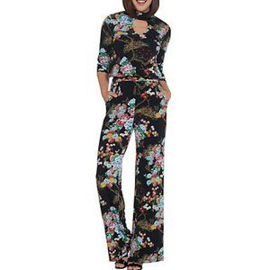 G.I.L.I. Jetsetter Mock-neck Jumpsuit- NWOT